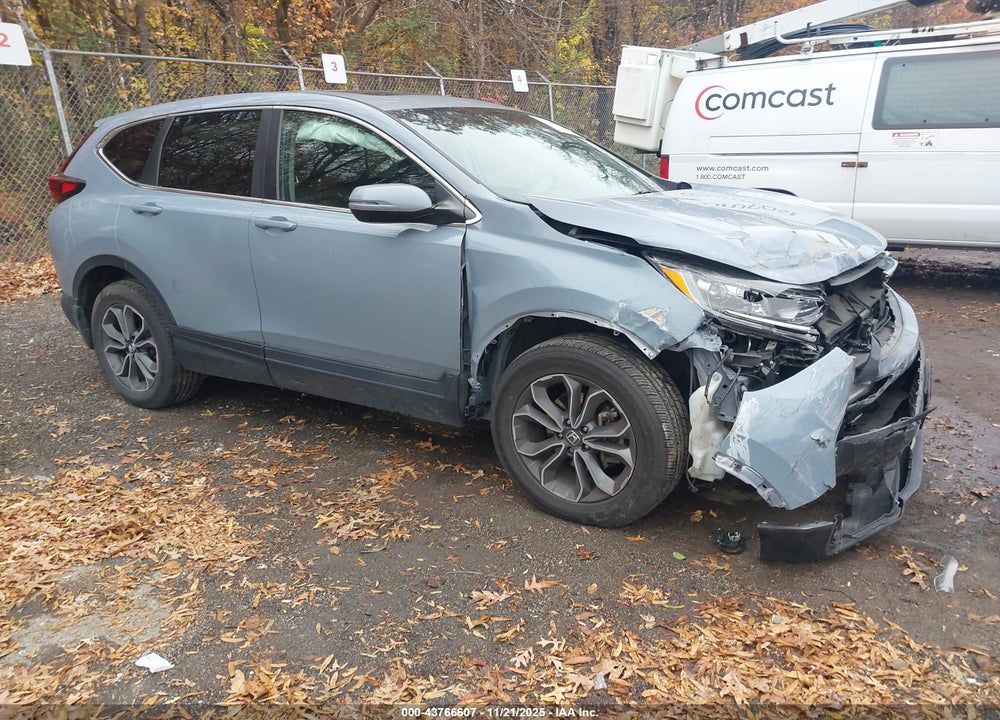 2022 HONDA CR-V AWD EX-L VIN: 2HKRW2H87NH627090