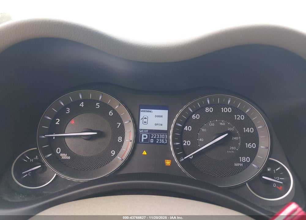 2011 INFINITI M37 VIN: JN1BY1AP8BM326789