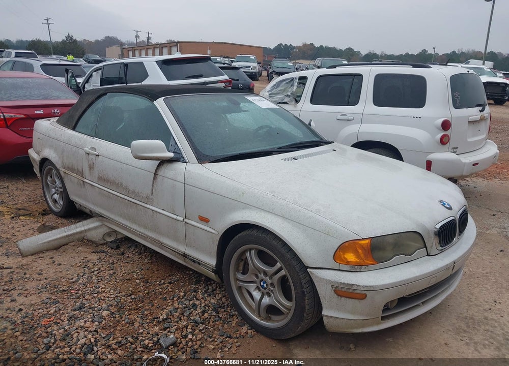 2001 BMW 330CI VIN: WBABS53411JU82887