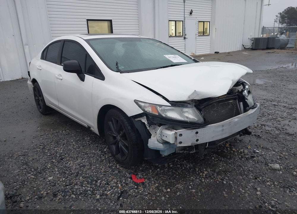 2013 HONDA CIVIC EX VIN: 19XFB2F89DE082546