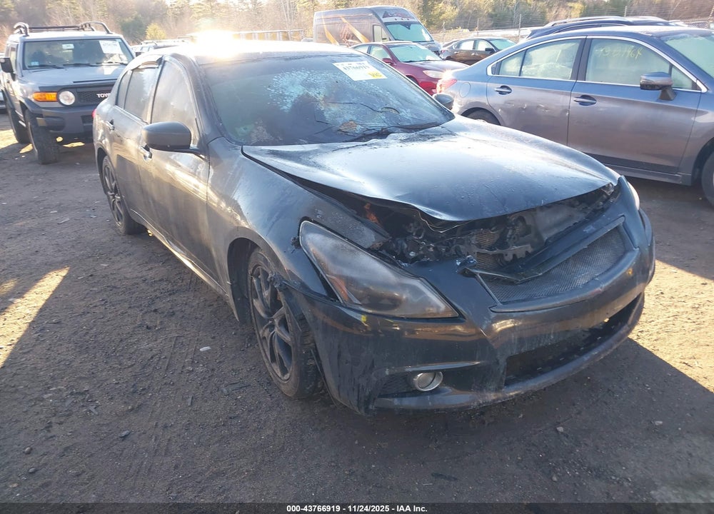2013 INFINITI G37X VIN: JN1CV6AR3DM761265