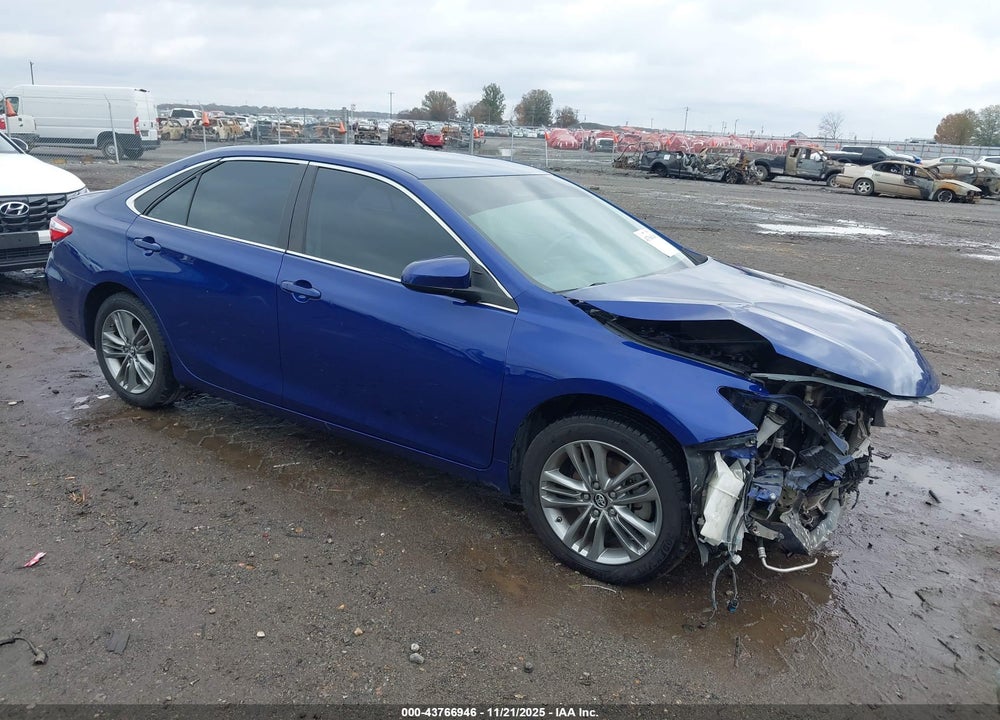 2016 TOYOTA CAMRY SE VIN: 4T1BF1FK5GU580740