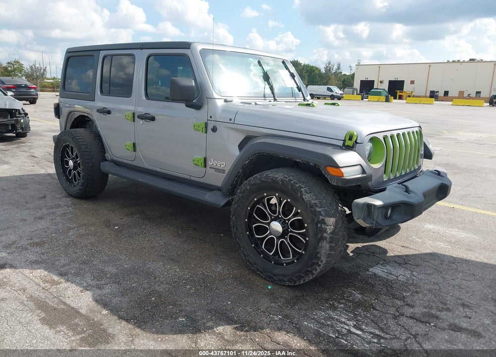 2019 JEEP WRANGLER UNLIMITED SPORT S 4X4 VIN: 1C4HJXDG2KW678653