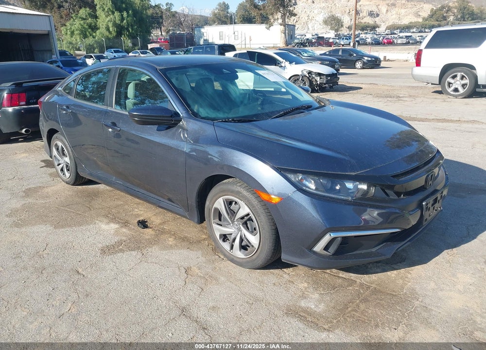 2021 HONDA CIVIC LX VIN: 2HGFC2F6XMH536353