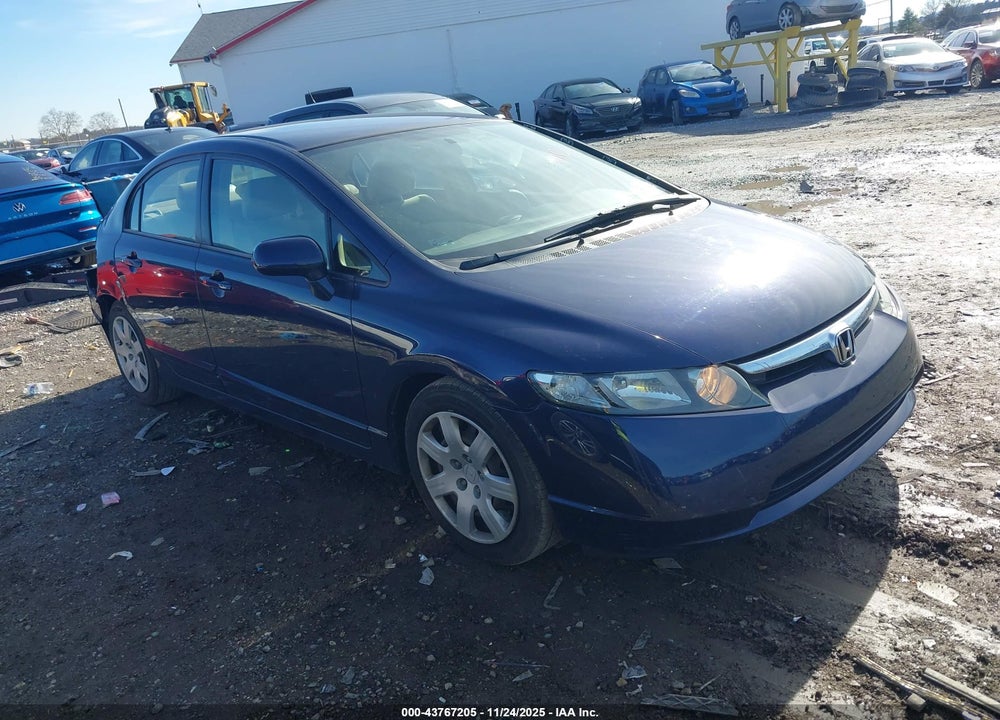 2006 HONDA CIVIC LX VIN: 1HGFA16596L063896