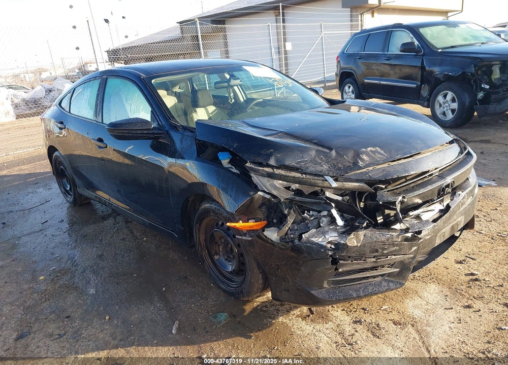 2018 HONDA CIVIC LX VIN: 19XFC2F53JE003242