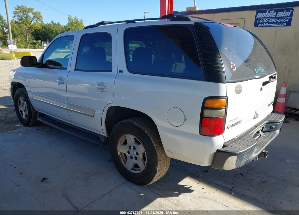 2005 CHEVROLET TAHOE LT VIN: 1GNEC13T55R183866