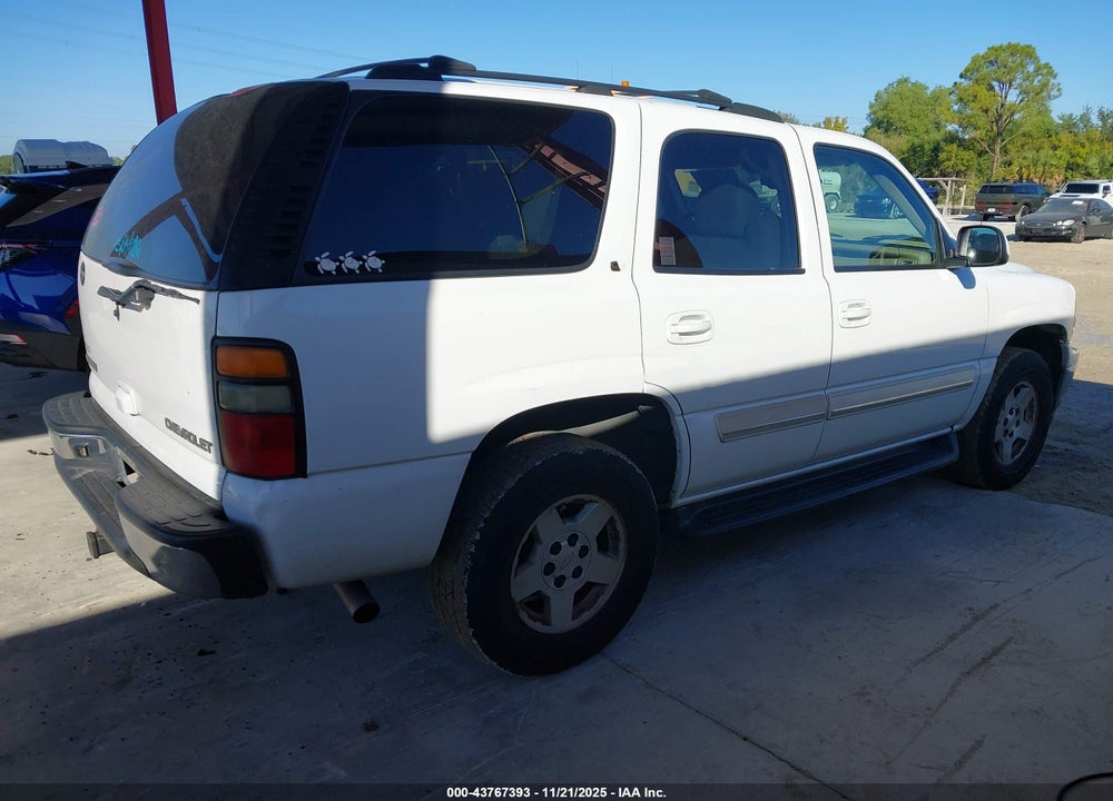 2005 CHEVROLET TAHOE LT VIN: 1GNEC13T55R183866