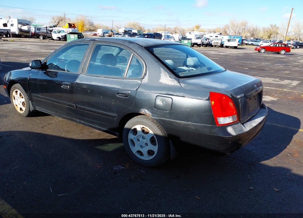 2001 HYUNDAI ELANTRA GLS VIN: KMHDN45D71U100141
