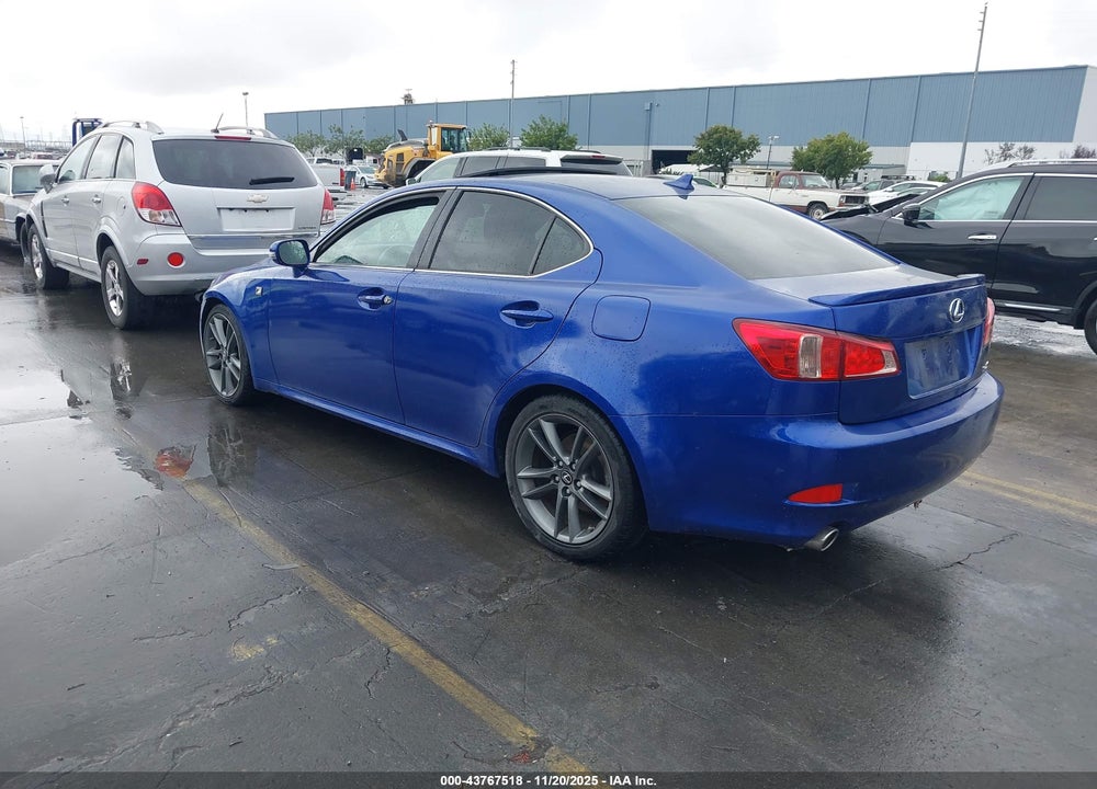 2011 LEXUS IS 250 VIN: JTHBF5C23B5152067