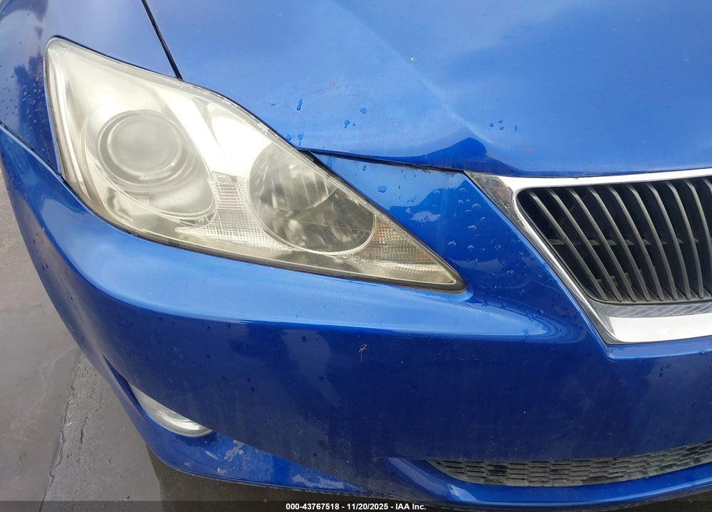 2011 LEXUS IS 250 VIN: JTHBF5C23B5152067
