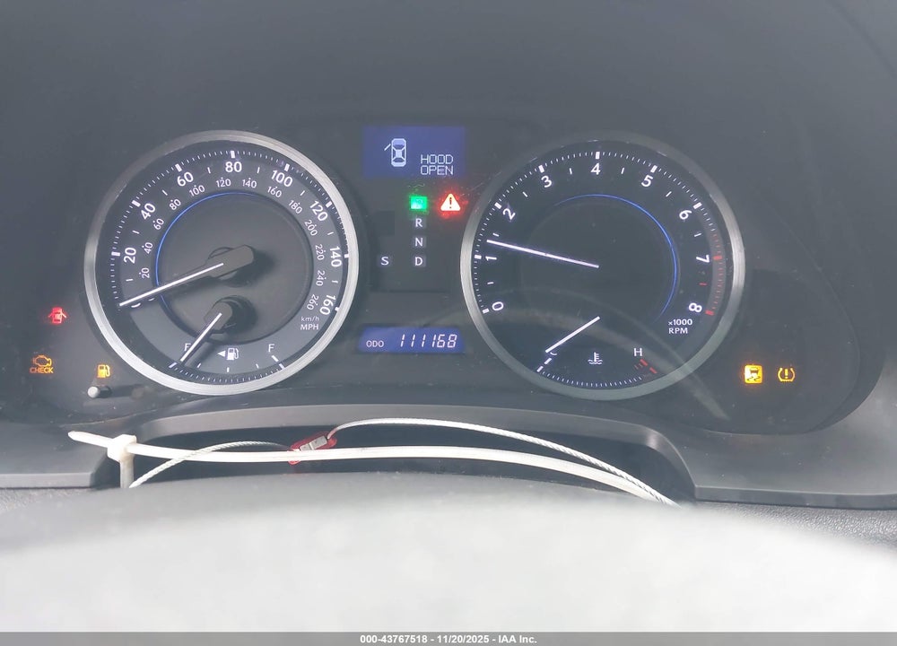 2011 LEXUS IS 250 VIN: JTHBF5C23B5152067
