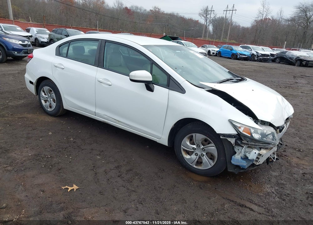 2015 HONDA CIVIC LX VIN: 19XFB2F57FE706885