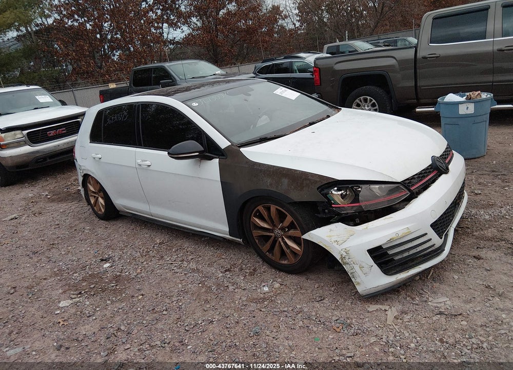 2015 VOLKSWAGEN GOLF GTI 2.0T AUTOBAHN W/PERFORMANCE PACKAGE 4-DOOR VIN: 3VW547AU7FM099021