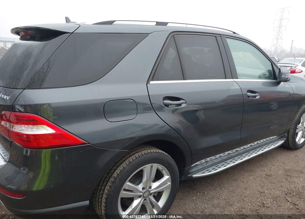 2015 MERCEDES-BENZ ML 350 4MATIC VIN: 4JGDA5HB5FA527483