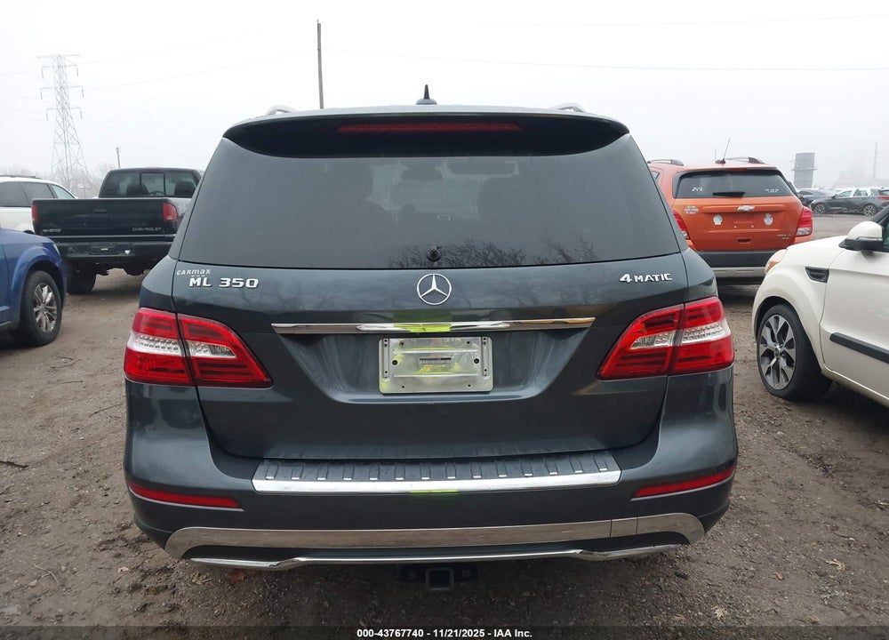 2015 MERCEDES-BENZ ML 350 4MATIC VIN: 4JGDA5HB5FA527483