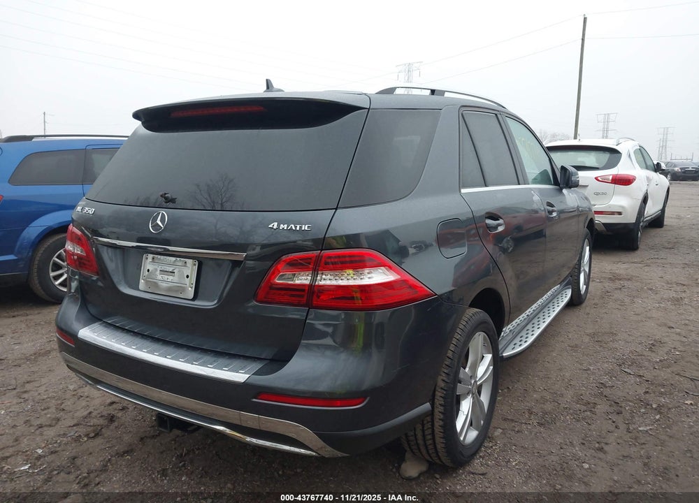 2015 MERCEDES-BENZ ML 350 4MATIC VIN: 4JGDA5HB5FA527483