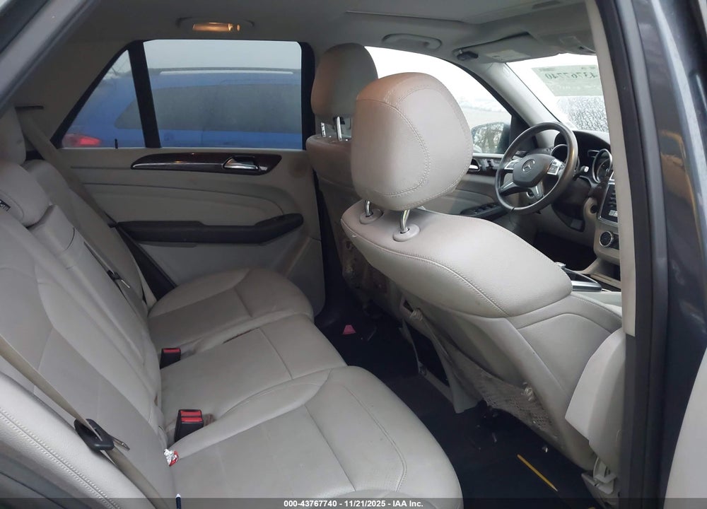 2015 MERCEDES-BENZ ML 350 4MATIC VIN: 4JGDA5HB5FA527483