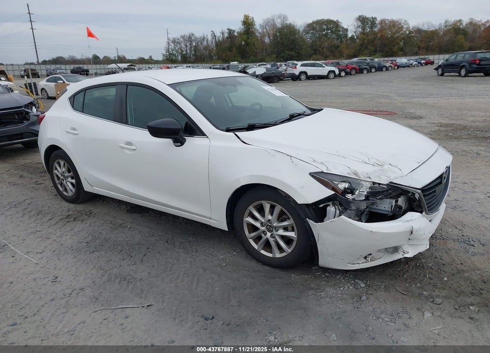 2016 MAZDA 3 I SPORT VIN: 3MZBM1K7XGM288949