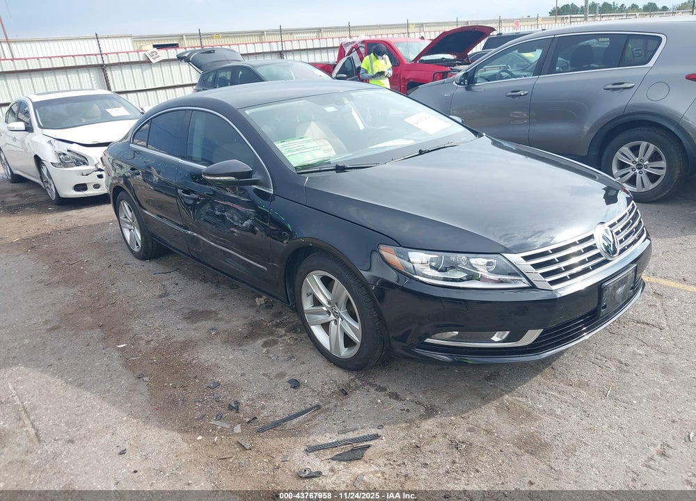 2014 VOLKSWAGEN CC 2.0T SPORT VIN: WVWBN7AN3EE536142