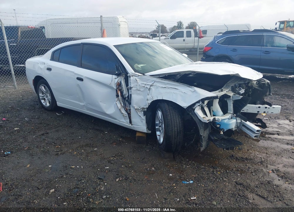 2022 DODGE CHARGER SXT RWD VIN: 2C3CDXBG7NH161196