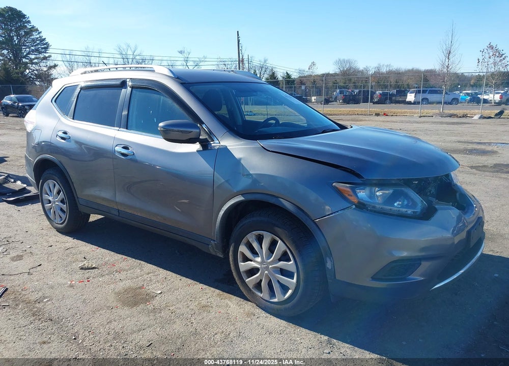2016 NISSAN ROGUE S VIN: KNMAT2MV0GP608910