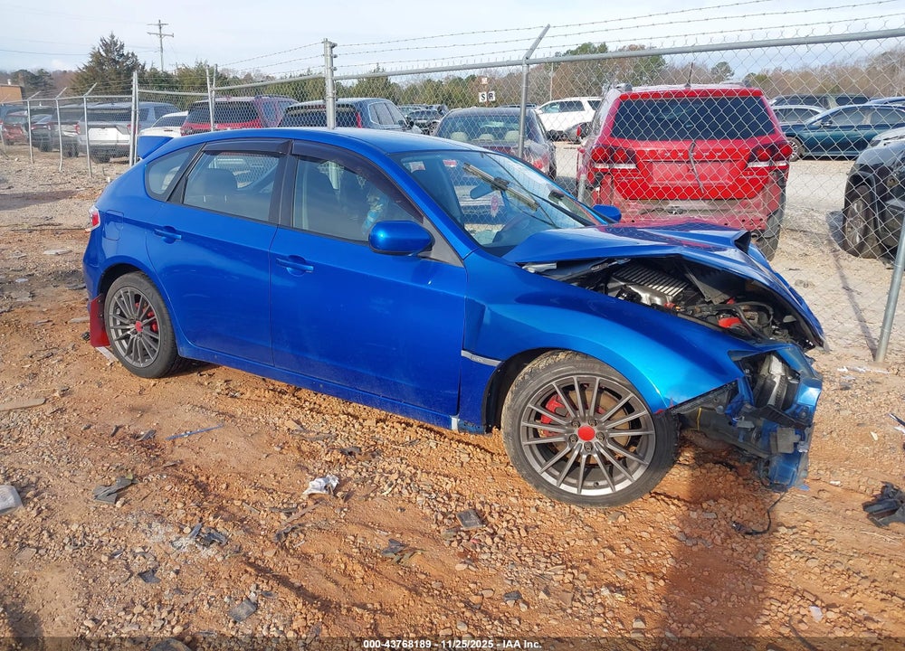 2009 SUBARU IMPREZA WRX VIN: JF1GH76609G821735