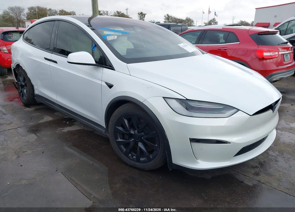 2022 TESLA MODEL X DUAL MOTOR ALL-WHEEL DRIVE VIN: 7SAXCAE51NF343010