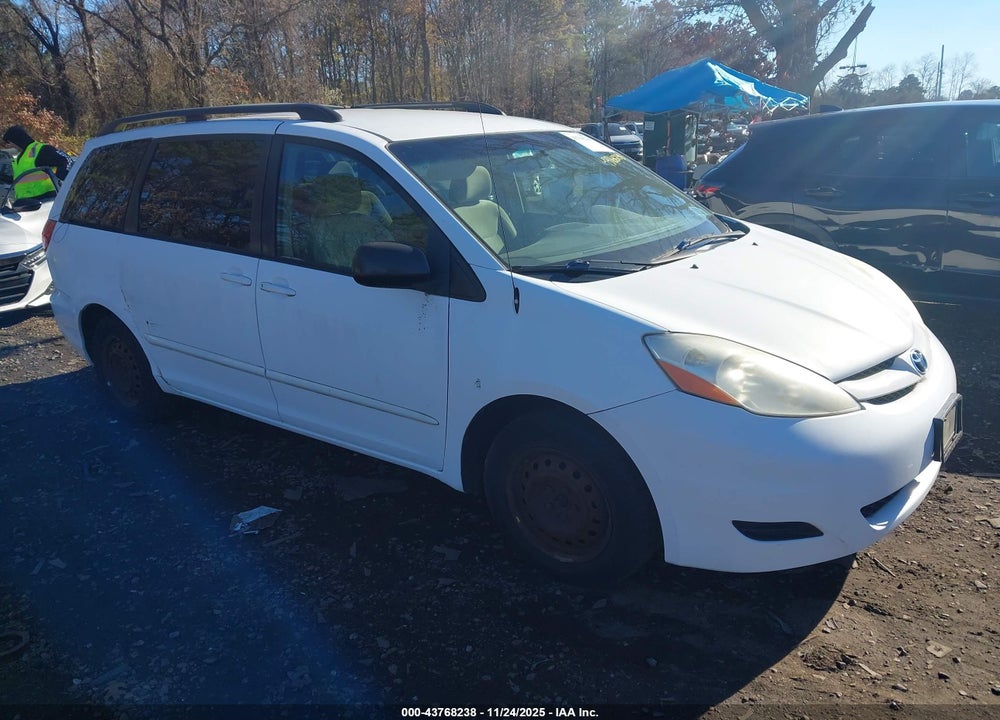2008 TOYOTA SIENNA LE VIN: 5TDZK23CX8S206387