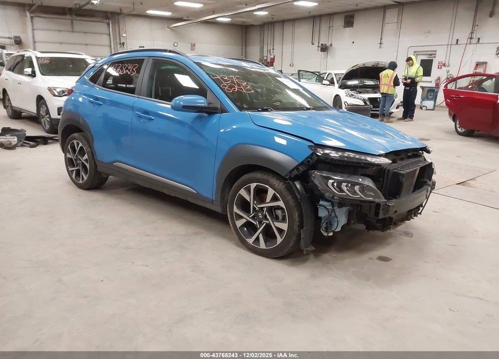 2022 HYUNDAI KONA LIMITED VIN: KM8K5CA39NU822604