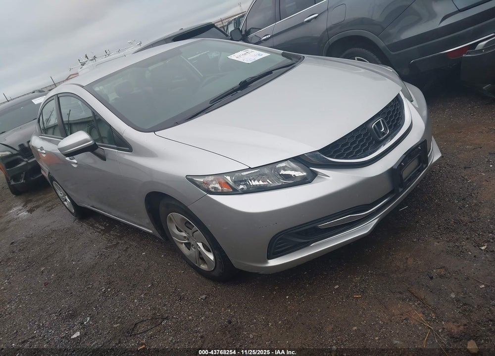 2015 HONDA CIVIC LX VIN: 19XFB2F50FE275533