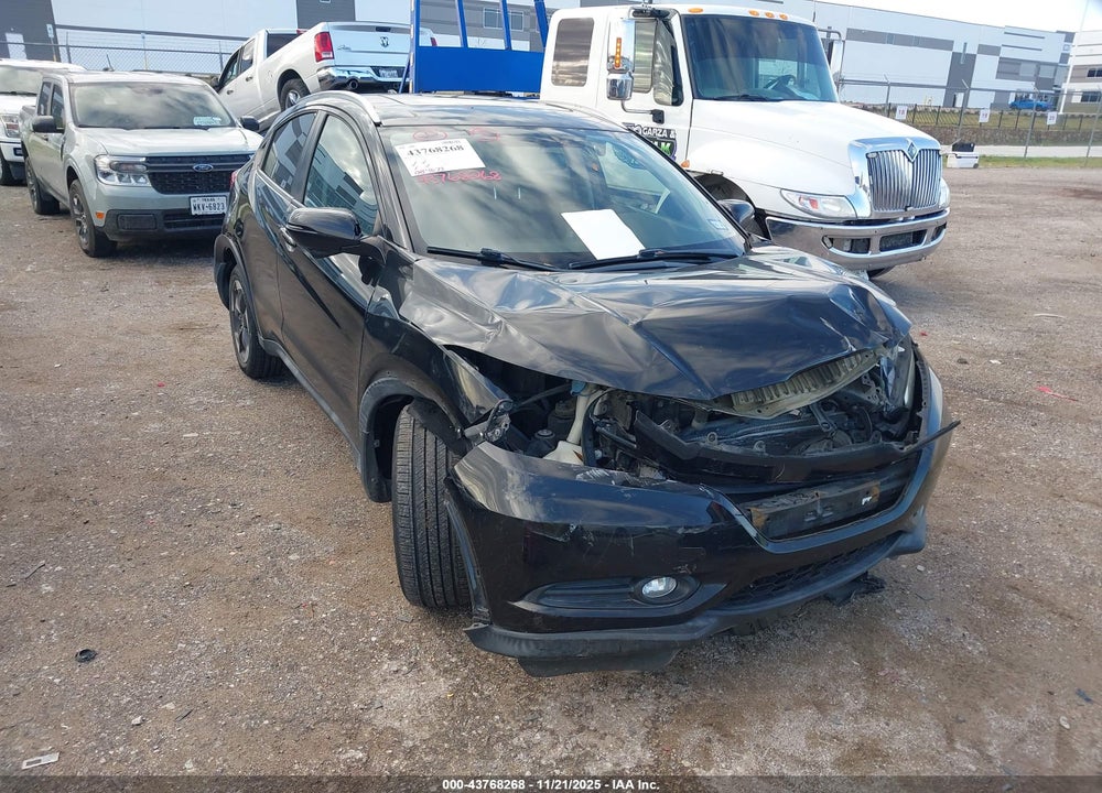 2018 HONDA HR-V EX-L VIN: 3CZRU5H71JM709880