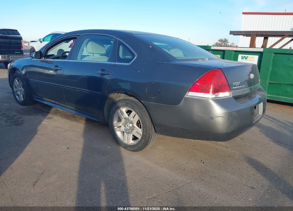 2011 CHEVROLET IMPALA LT VIN: 2G1WG5EK8B1116107