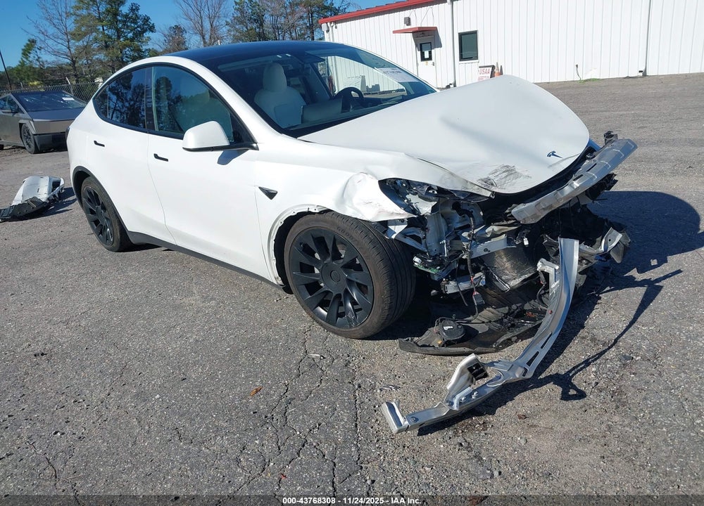 2021 TESLA MODEL Y LONG RANGE DUAL MOTOR ALL-WHEEL DRIVE VIN: 5YJYGDEEXMF179424