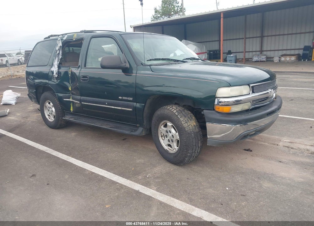 2002 CHEVROLET TAHOE LS VIN: 1GNEC13Z82J102146