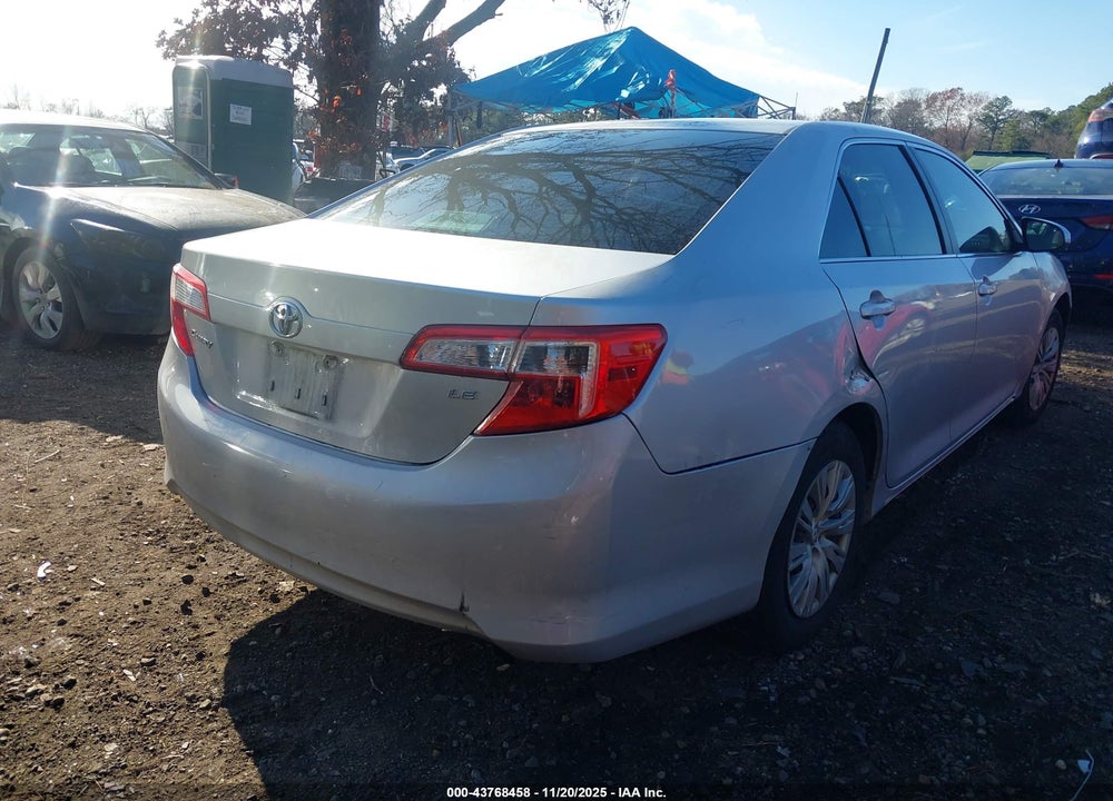 2012 TOYOTA CAMRY LE VIN: 4T1BF1FK4CU024428