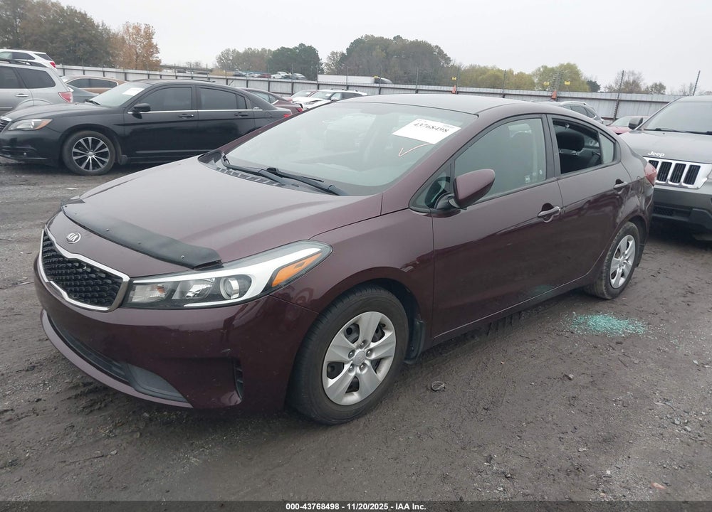 2017 KIA FORTE VIN: 3KPFK4A70HE147946