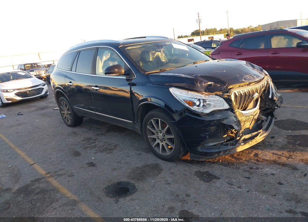 2017 BUICK ENCLAVE LEATHER VIN: 5GAKRBKD7HJ289296
