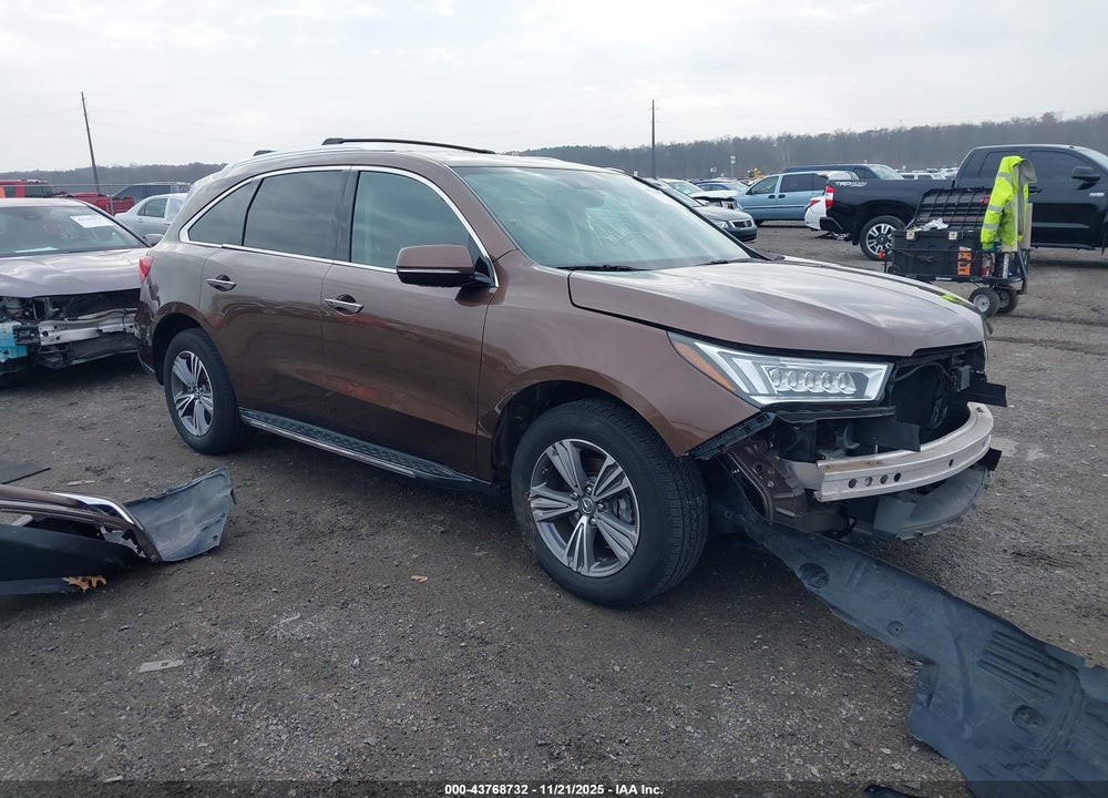 2019 ACURA MDX STANDARD VIN: 5J8YD4H35KL019479