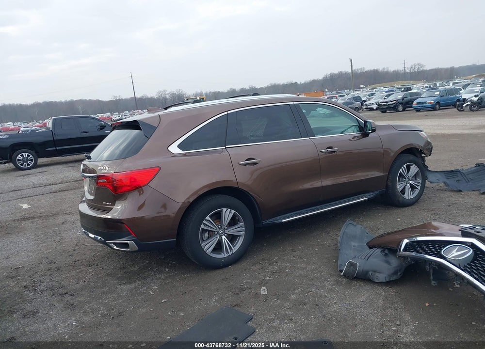2019 ACURA MDX STANDARD VIN: 5J8YD4H35KL019479