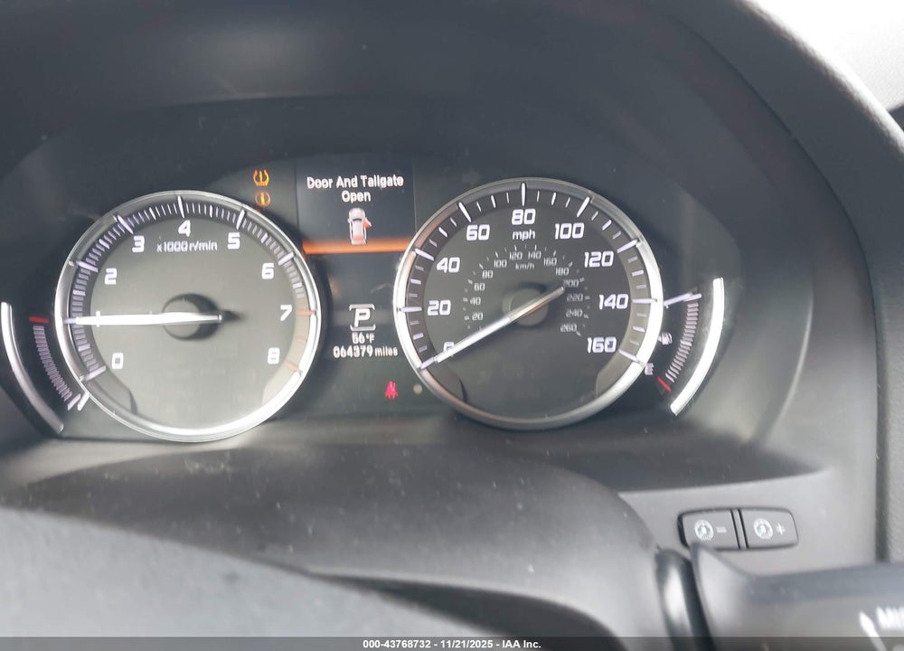 2019 ACURA MDX STANDARD VIN: 5J8YD4H35KL019479