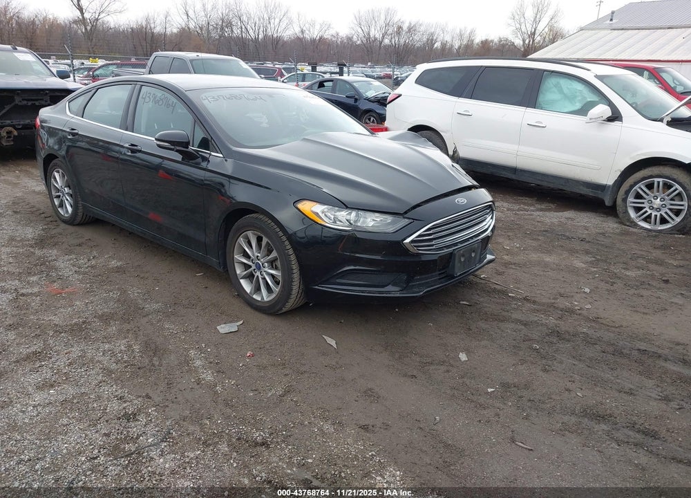 2017 FORD FUSION SE VIN: 3FA6P0H74HR156065