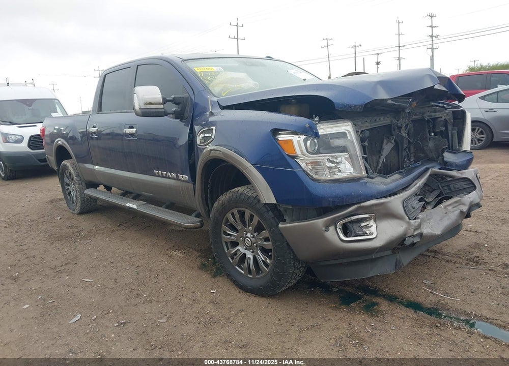 2017 NISSAN TITAN XD PLATINUM RESERVE DIESEL VIN: 1N6BA1F41HN546596