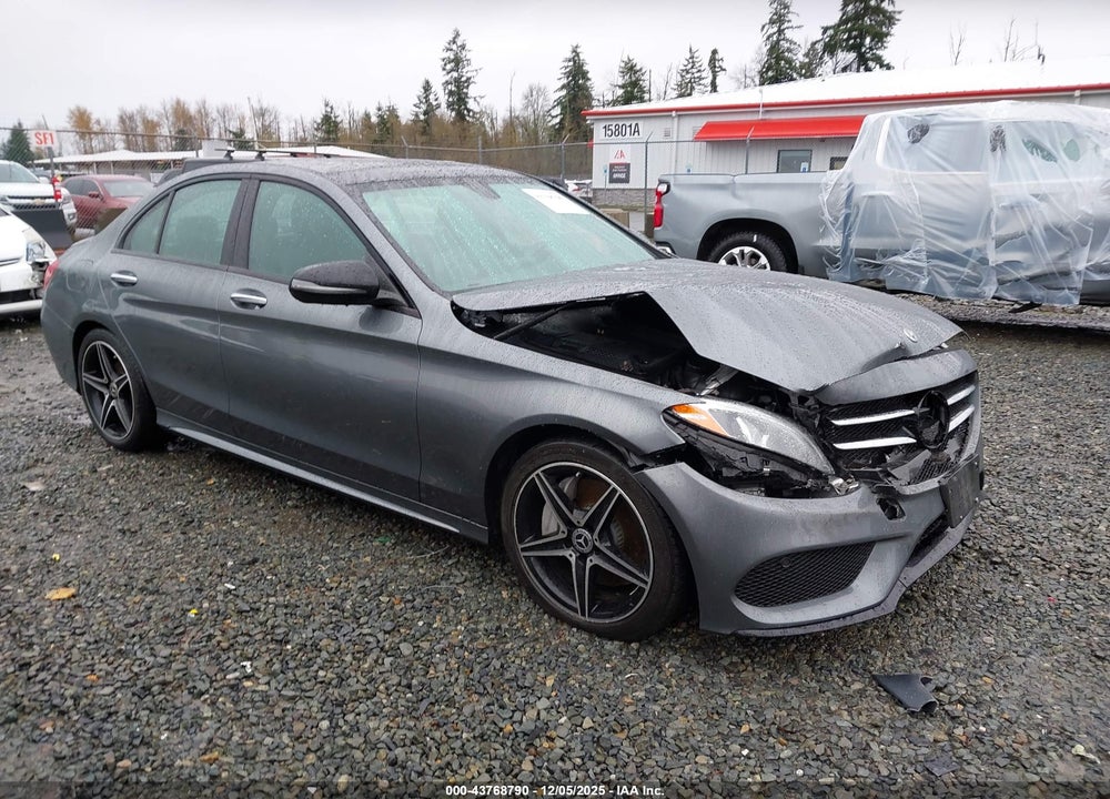 2018 MERCEDES-BENZ C 300 VIN: WDDWF4JB5JR411333