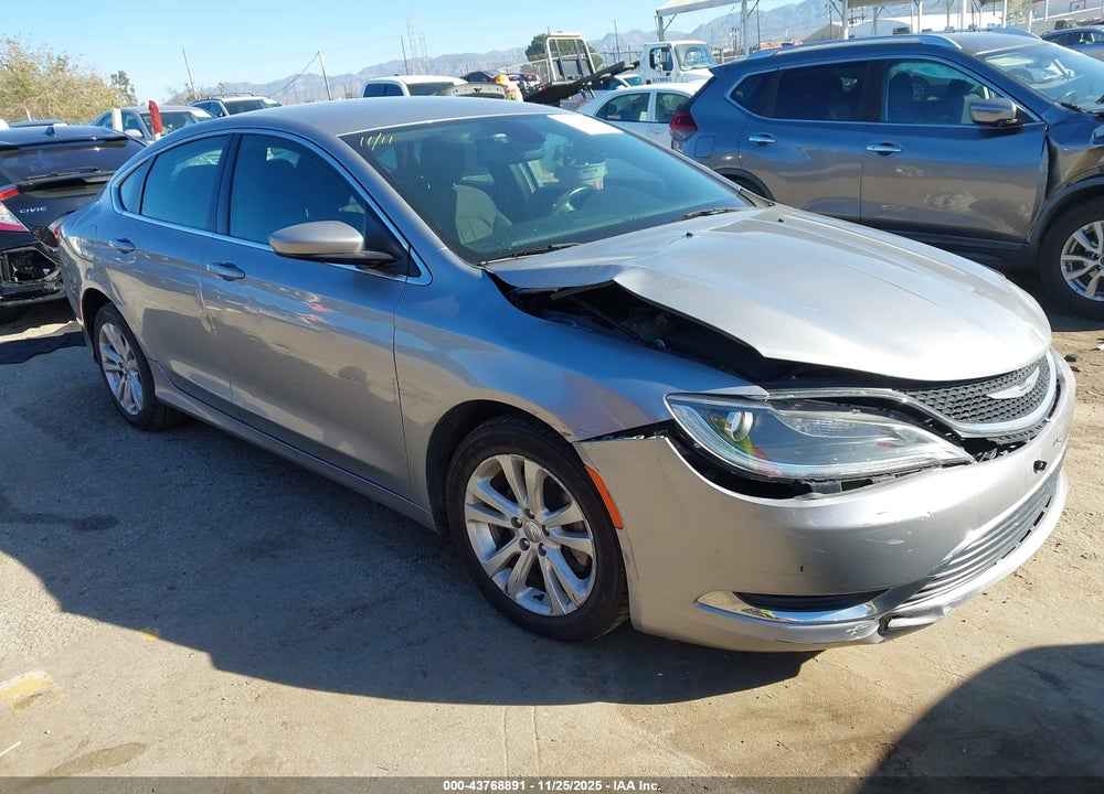 2015 CHRYSLER 200 LIMITED VIN: 1C3CCCAB7FN660252