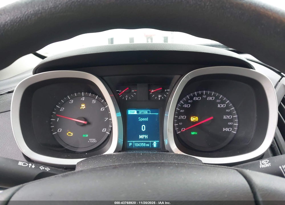 2014 CHEVROLET EQUINOX LS VIN: 2GNALAEKXE6368574