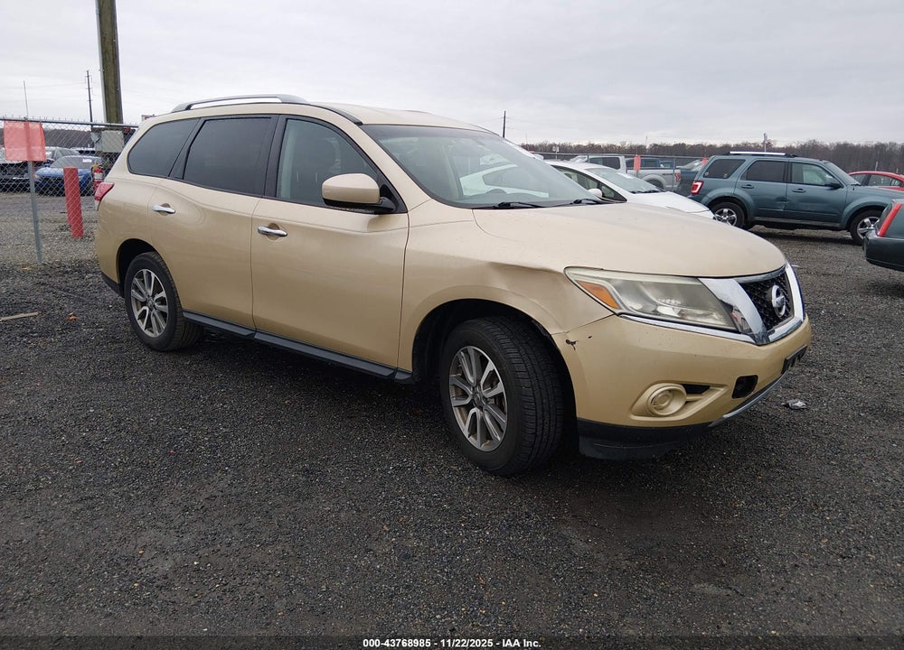 2013 NISSAN PATHFINDER SV VIN: 5N1AR2MN5DC639132