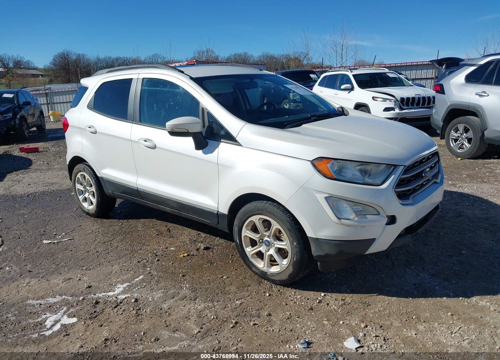 2019 FORD ECOSPORT SE VIN: MAJ3S2GE9KC280156