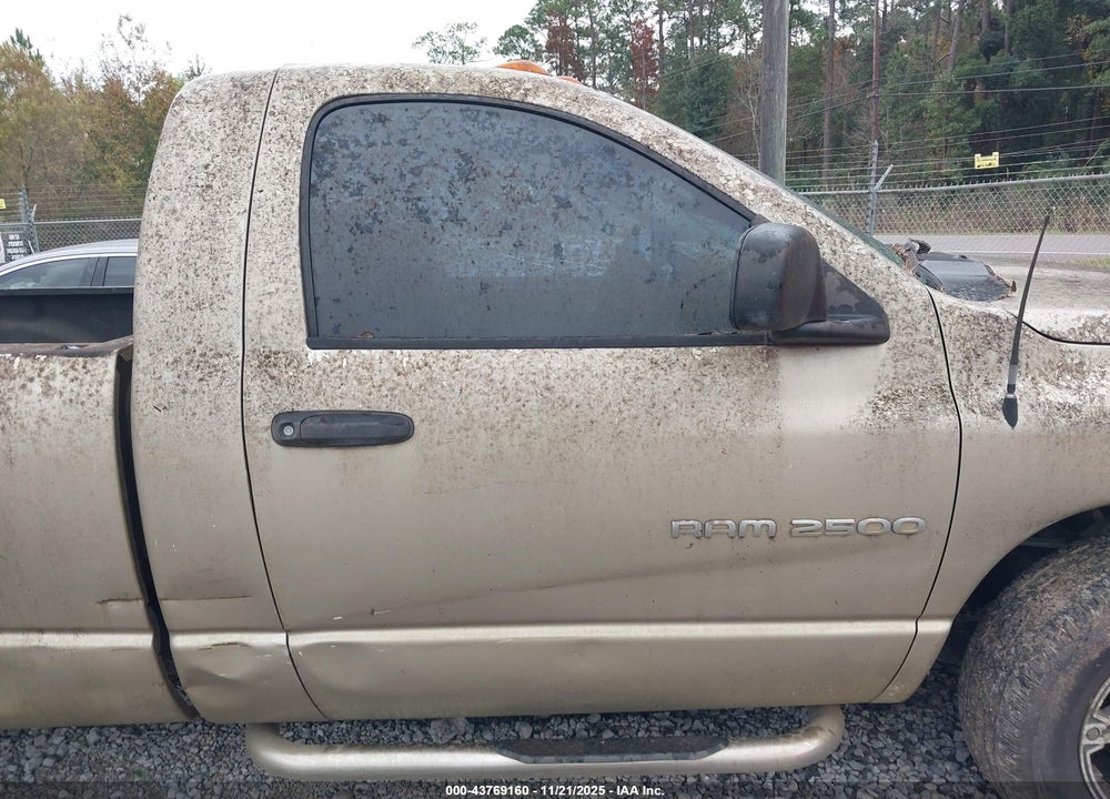 2004 DODGE RAM 2500 ST VIN: 3D7KA26D84G109051