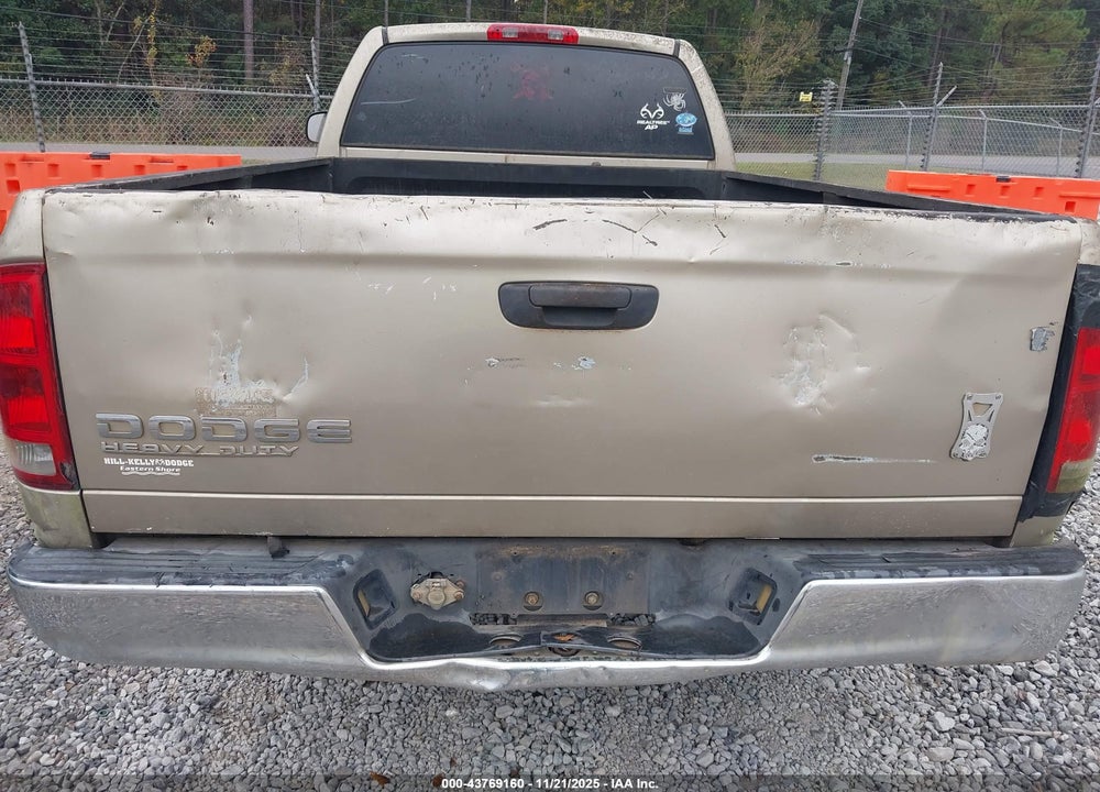 2004 DODGE RAM 2500 ST VIN: 3D7KA26D84G109051